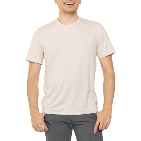 MOTION Omni Crew Neck T-Shirt - Short Sleeve in Bone