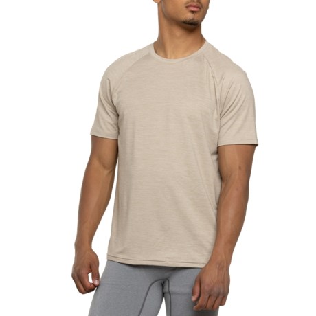 MOTION Omni Crew Neck T-Shirt - Short Sleeve in Hampton Khaki