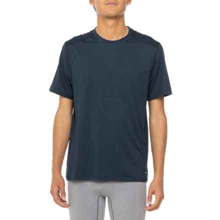 MOTION Omni Crew Neck T-Shirt - Short Sleeve in Navy