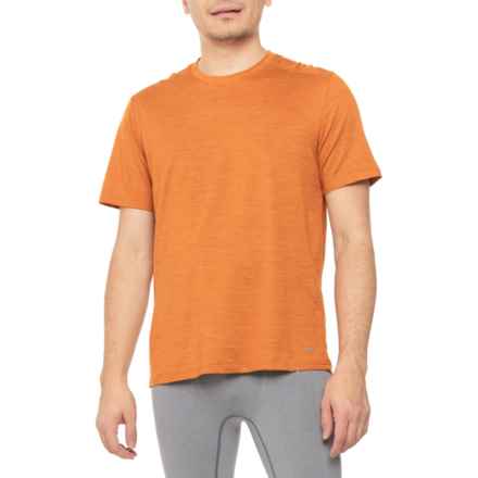 MOTION Omni Crew Neck T-Shirt - Short Sleeve in Rustic Caramel