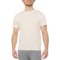 MOTION Pique Modal Core Crew Neck T-Shirt - Short Sleeve in Bone