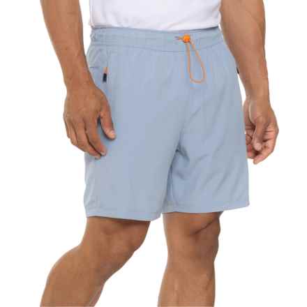 MOTION The Combat Shorts in Dusty Blue
