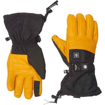 Mount Tec Explorer 4S Heated-Performance Ski Gloves - Waterproof, Insulated (For Men) in Yellow