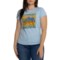MOUNTAIN & ISLES Graphic T-Shirt - Short Sleeve in Clear Sky Heather