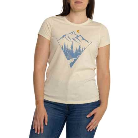 MOUNTAIN & ISLES Graphic T-Shirt - Short Sleeve in Oatmeal Heather