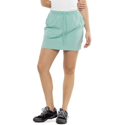 (取寄) マウンテンアンドアイルズ タイ ウェスト プル-オン スコート Mountain and Isles Tie Waist Pull-On Skort  Seafoam Women's Mountain and Isles Mountain And Isles in Clothing average
