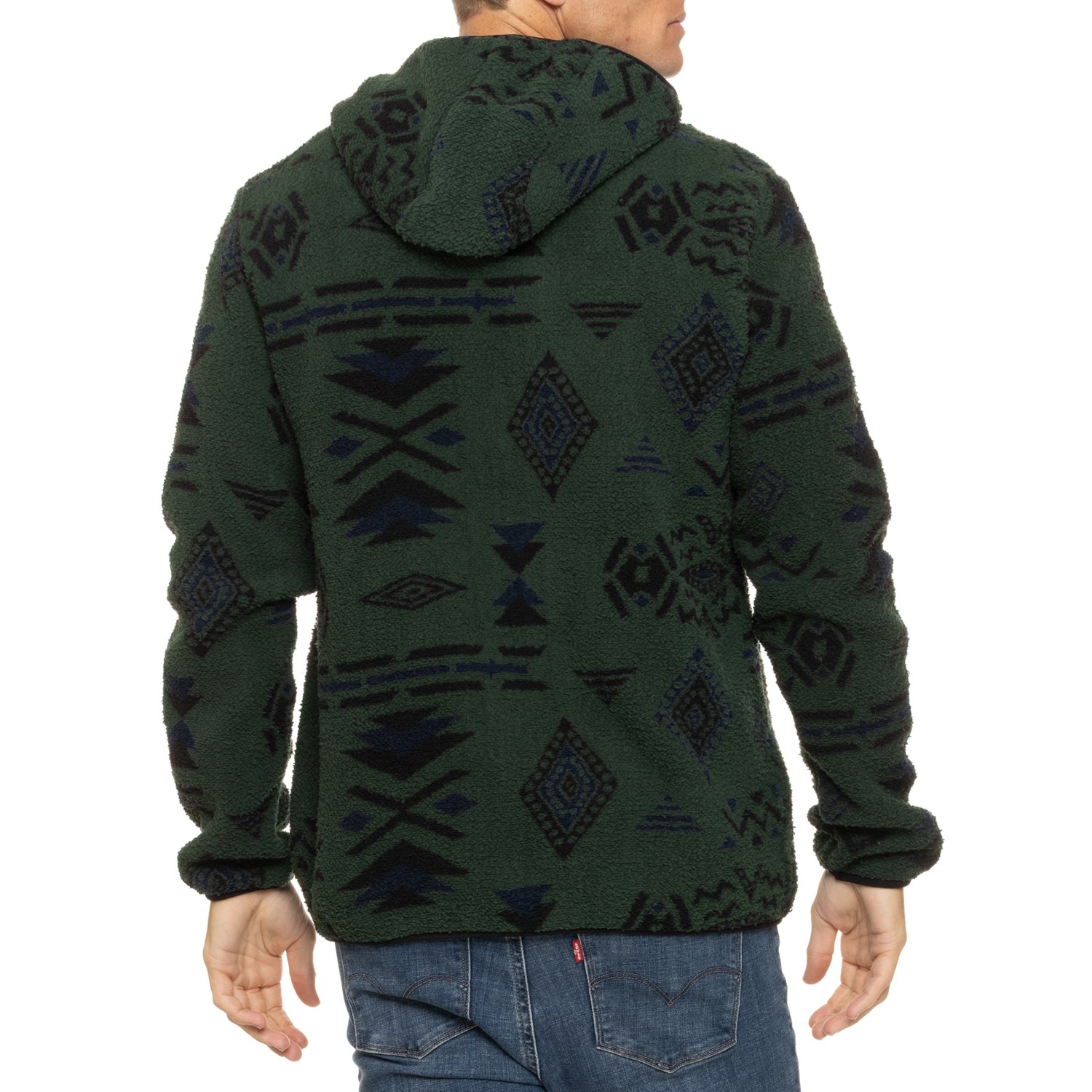 Mountain and Isles Whubby Fleece Hooded Jacket - Zip Neck - Save 60%