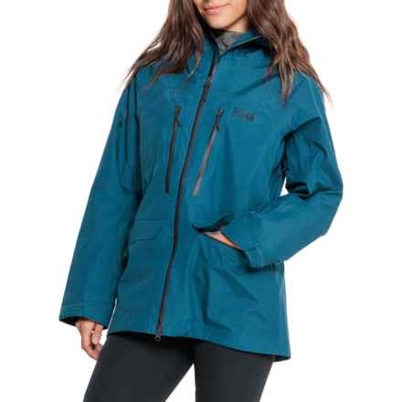 Mountain Hardwear Boundary Ridge Gore-Tex® Ski Jacket - Waterproof, RECCO® in Dark Caspian