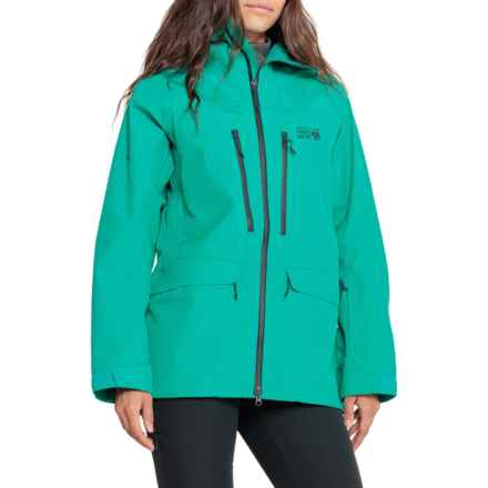 Mountain Hardwear Boundary Ridge Gore-Tex® Ski Jacket - Waterproof, RECCO® in Synth Green