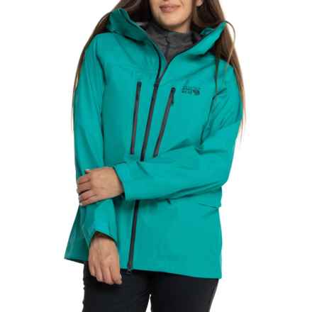 Mountain Hardwear Boundary Ridge Gore-Tex® Ski Jacket - Waterproof, RECCO® in Synth Green