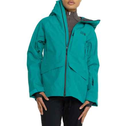 Mountain Hardwear Cloud Bank Gore-Tex® Ski Jacket - Waterproof, Insulated, RECCO® in Synth Green