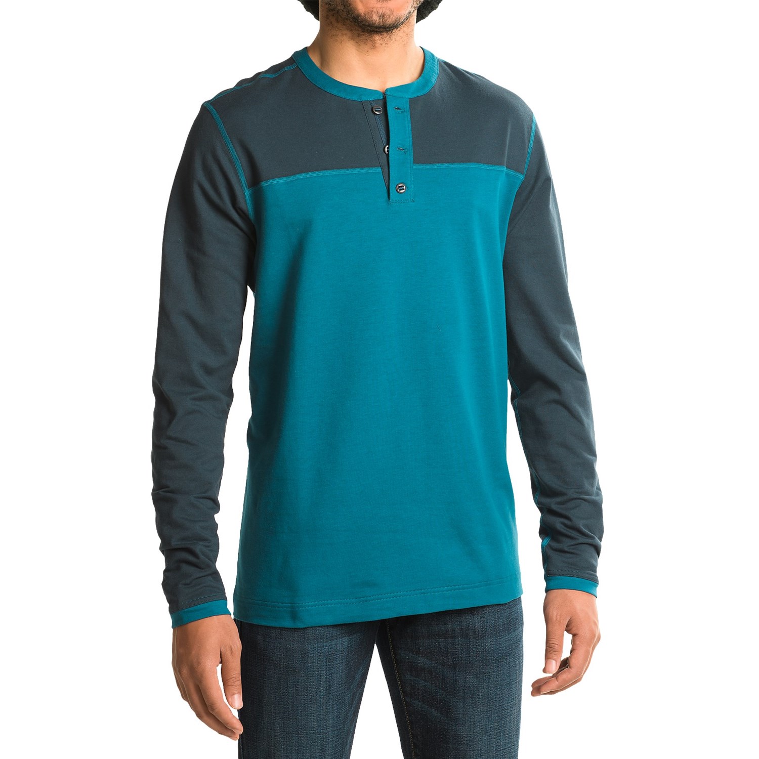 Mountain Hardwear Cragger Henley Shirt – Long Sleeve (For Men)