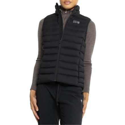 Mountain Hardwear Deloro Down Vest - 650 Fill Power in Black