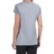 8012F_2 Mountain Hardwear Dryspun GeoStripe T-Shirt - UPF 25, Short Sleeve (For Women)