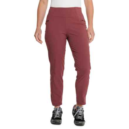 Mountain Hardwear Dynama Ankle Pants - UPF 50, High Rise in Pluot