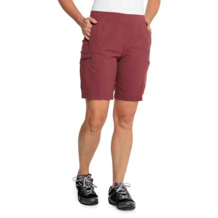 Mountain Hardwear Dynama Bermuda Shorts - UPF 50, High Rise in Pluot