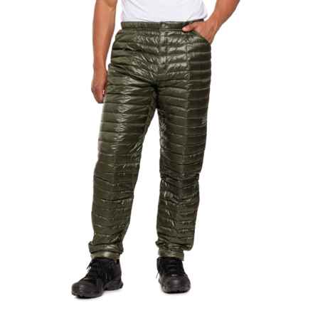 Mountain Hardwear Ghost Whisperer Pants - 800 Fill Power in Surplus Green