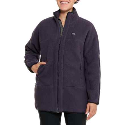 Mountain Hardwear HiCamp Fleece Long Jacket - Full Zip in Blurple