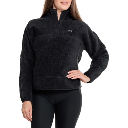 Mountain Hardwear Arapahoe Basin Women's Grey Fleece pullover /collar, size on sale L