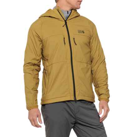 Mountain Hardwear Kor AirShell Warm Jacket - Insulated in Dark Bolt