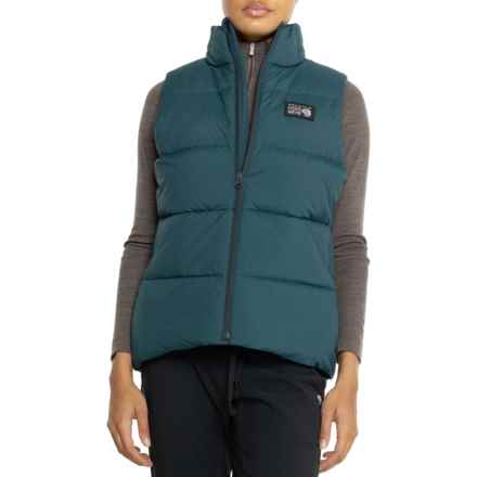 Mountain Hardwear Nevadan Down Vest - 650 Fill Power in Dark Marsh