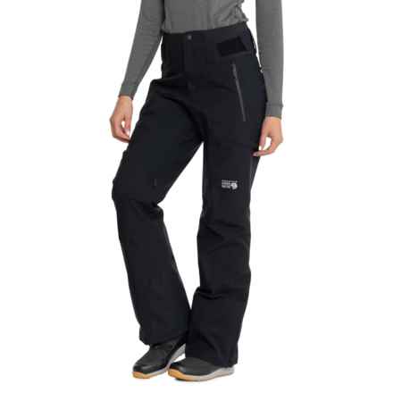 Mountain Hardwear Powder Quest Ski Pants - Waterproof, Insulated, RECCO® in Black