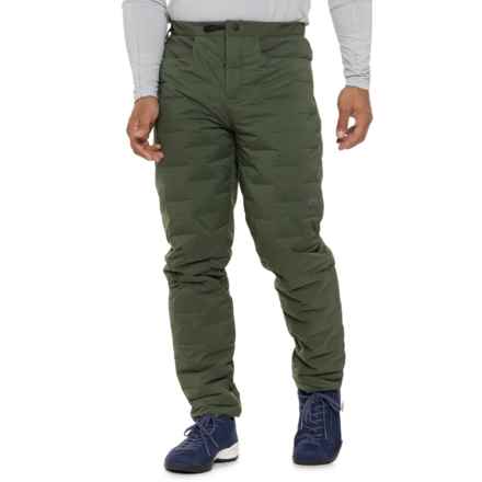 Mountain Hardwear Stretchdown Down Pants - 700 Fill Power in Surplus Green