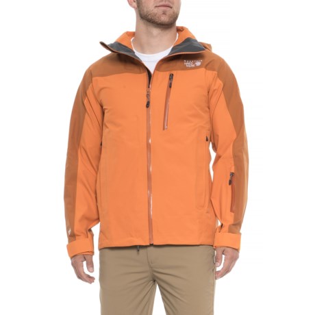 Mountain Hardwear Tenacity Pro Ii Ski Jacket Waterproof For Men In Light Orange