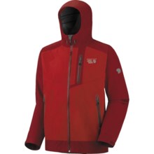 Mountain Hardwear Trice Dry.Q Elite Jacket - Waterproof (For Men) in Red/Thunderbird Red - Closeouts