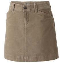 Mountain Hardwear Tunara Skirt - Stretch Corduroy (For Women) in Khaki - Closeouts