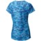 9569D_2 Mountain Hardwear Wicked Electric T-Shirt - UPF 15, Scoop Neck, Short Sleeve (For Women)