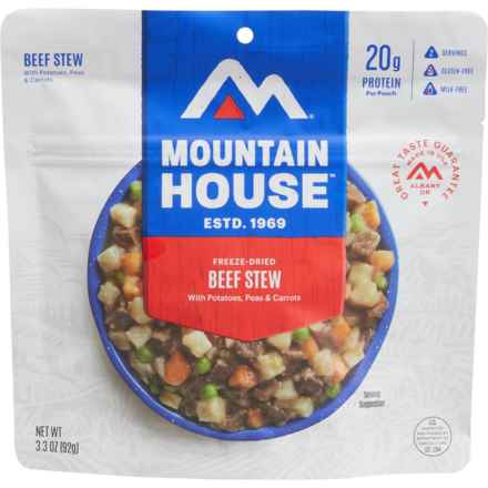 Mountain House Beef Stew Camp Meal - 2 Servings in Multi