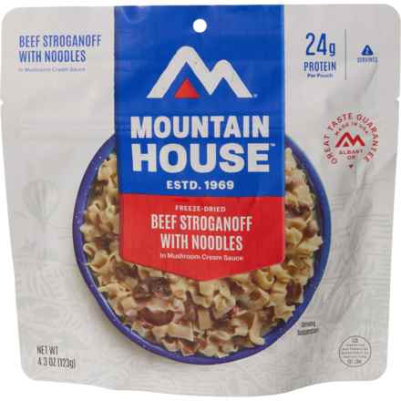 Mountain House Beef Stroganoff with Noodles Meal - 2 Servings in Multi