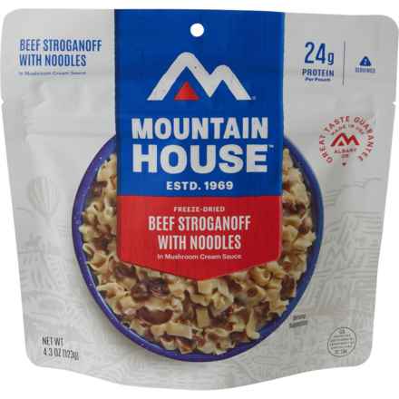 Mountain House Beef Stroganoff with Noodles Meal - 2 Servings in Multi