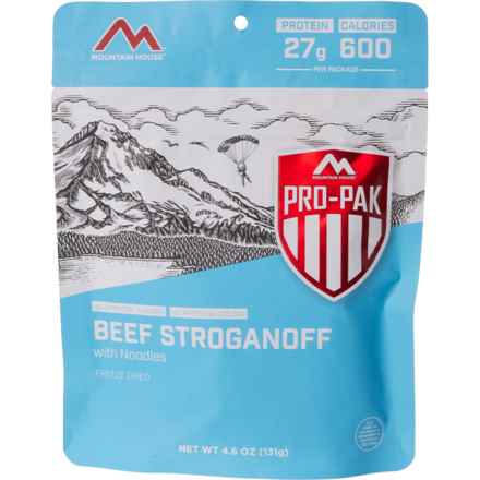 Mountain House Beef Stroganoff with Noodles Pro-Pak Meal - Single Serving in Multi