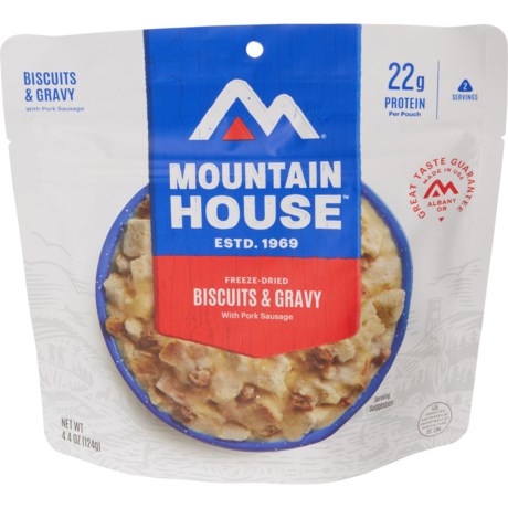 Mountain House Biscuits and Gravy Meal - 2 Servings in Multi