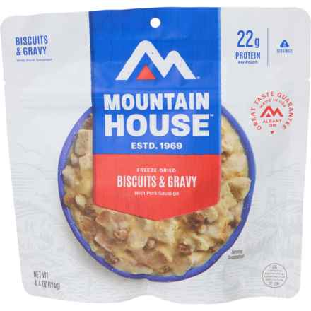Mountain House Biscuits and Gravy Meal - 2 Servings in Multi
