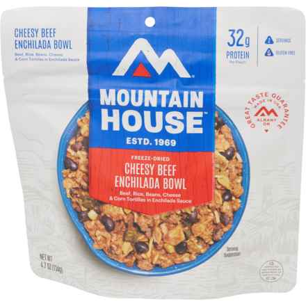 Mountain House Cheesy Beef Enchilada Bowl Meal - 2 Servings in Multi