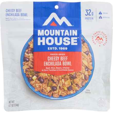 Mountain House Cheesy Beef Enchilada Bowl Meal - 2 Servings in Multi