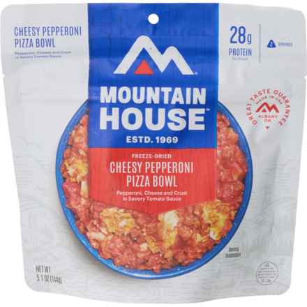 Mountain House Cheesy Pepperoni Pizza Bowl Meal - 2 Servings in Multi