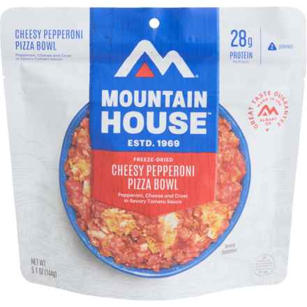Mountain House Cheesy Pepperoni Pizza Bowl Meal - 2 Servings in Multi