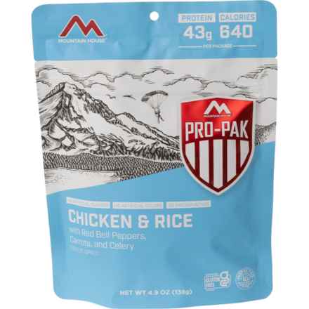 Mountain House Chicken and Rice Pro-Pak Meal - 1 Serving in Multi