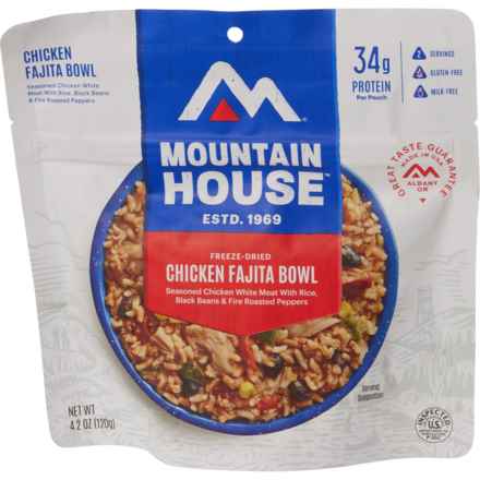 Mountain House Chicken Fajita Bowl Meal - 2 Servings in Multi