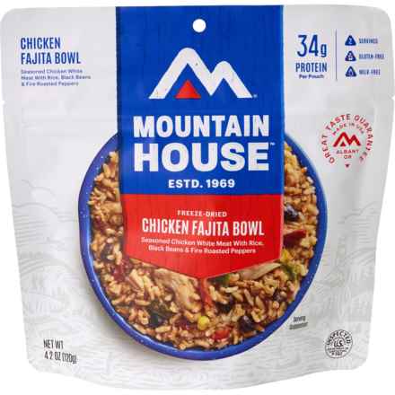 Mountain House Chicken Fajita Bowl Meal - 2 Servings in Multi