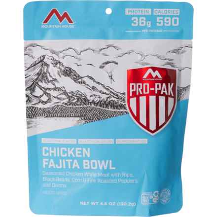 Mountain House Chicken Fajita Bowl Pro-Pak Meal - Single Serving in Multi