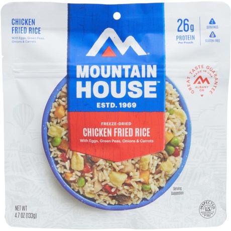 Mountain House Chicken Fried Rice Meal - 2 Servings in Multi