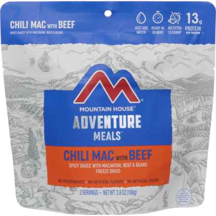 Mountain House Chili Mac with Beef Meal - 2 Servings in Multi