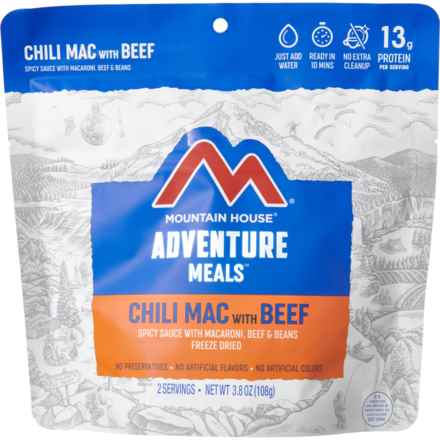 Mountain House Chili Mac with Beef Meal - 2 Servings in Multi