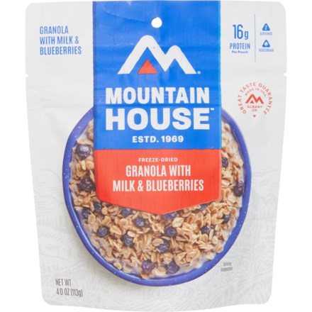 Mountain House Granola with Blueberries Meal - 2 Servings in Multi