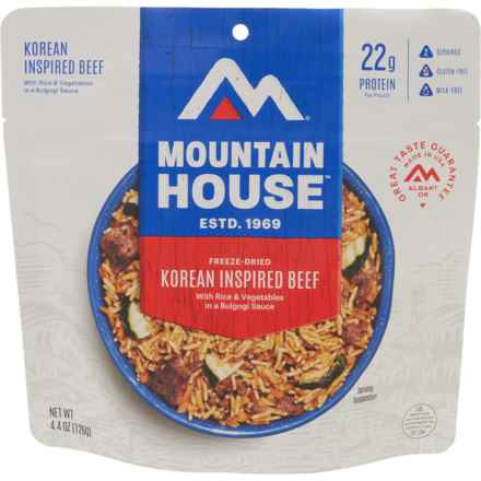 Mountain House Korean Inspired Beef in Bulgogi Sauce Meal - 2 Servings in Multi